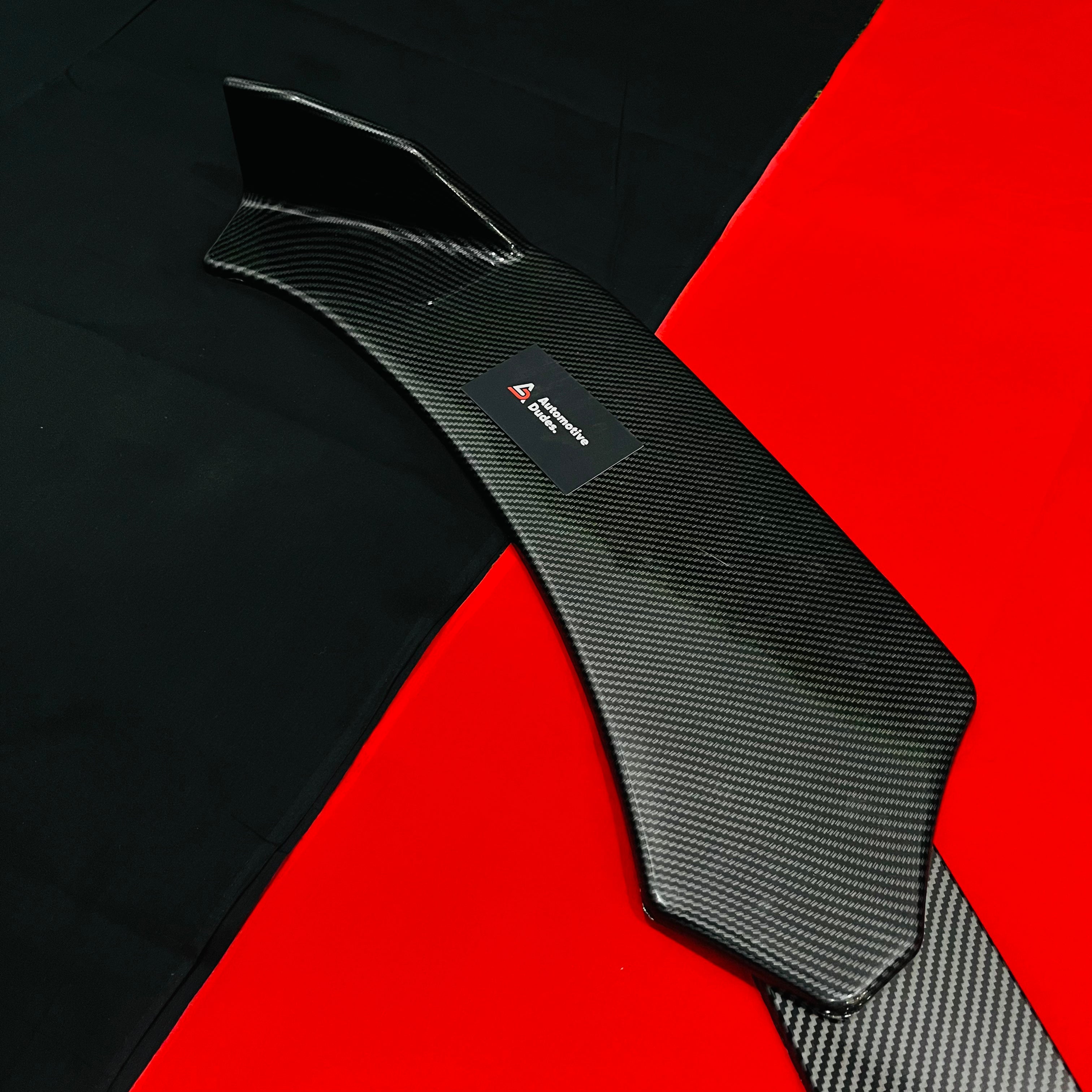 Carbon Fiber Universal Front Bumper Kit – 3Pc ABS Kit for Cars