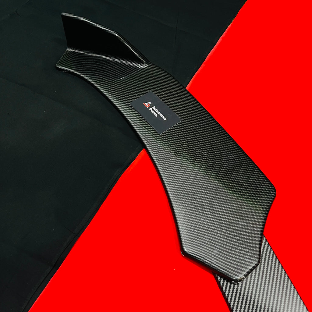 Carbon Fiber Universal Front Bumper Kit – 3Pc ABS Kit for Cars