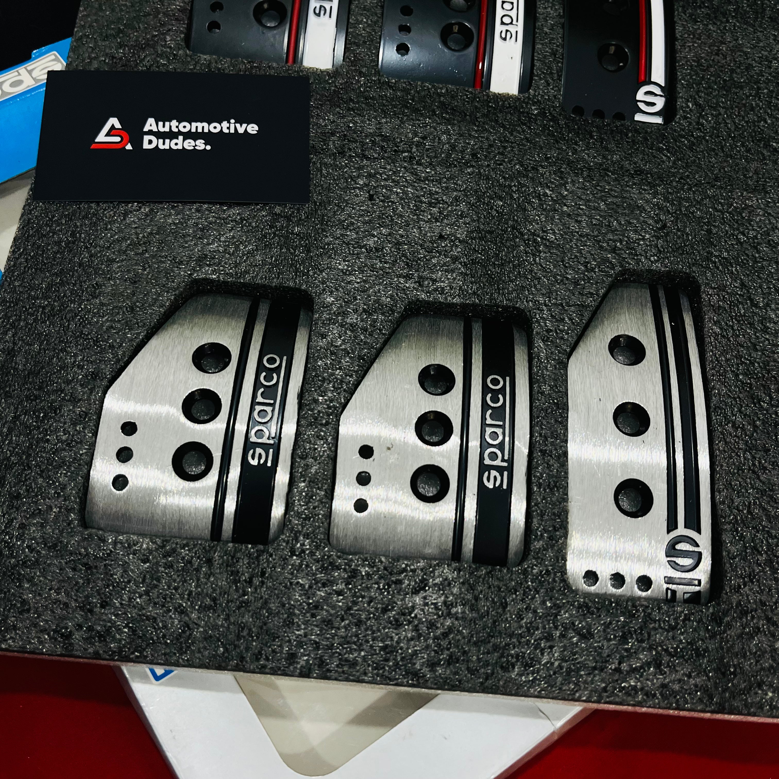 Sparco Universal Pedal Kit for Manual Cars