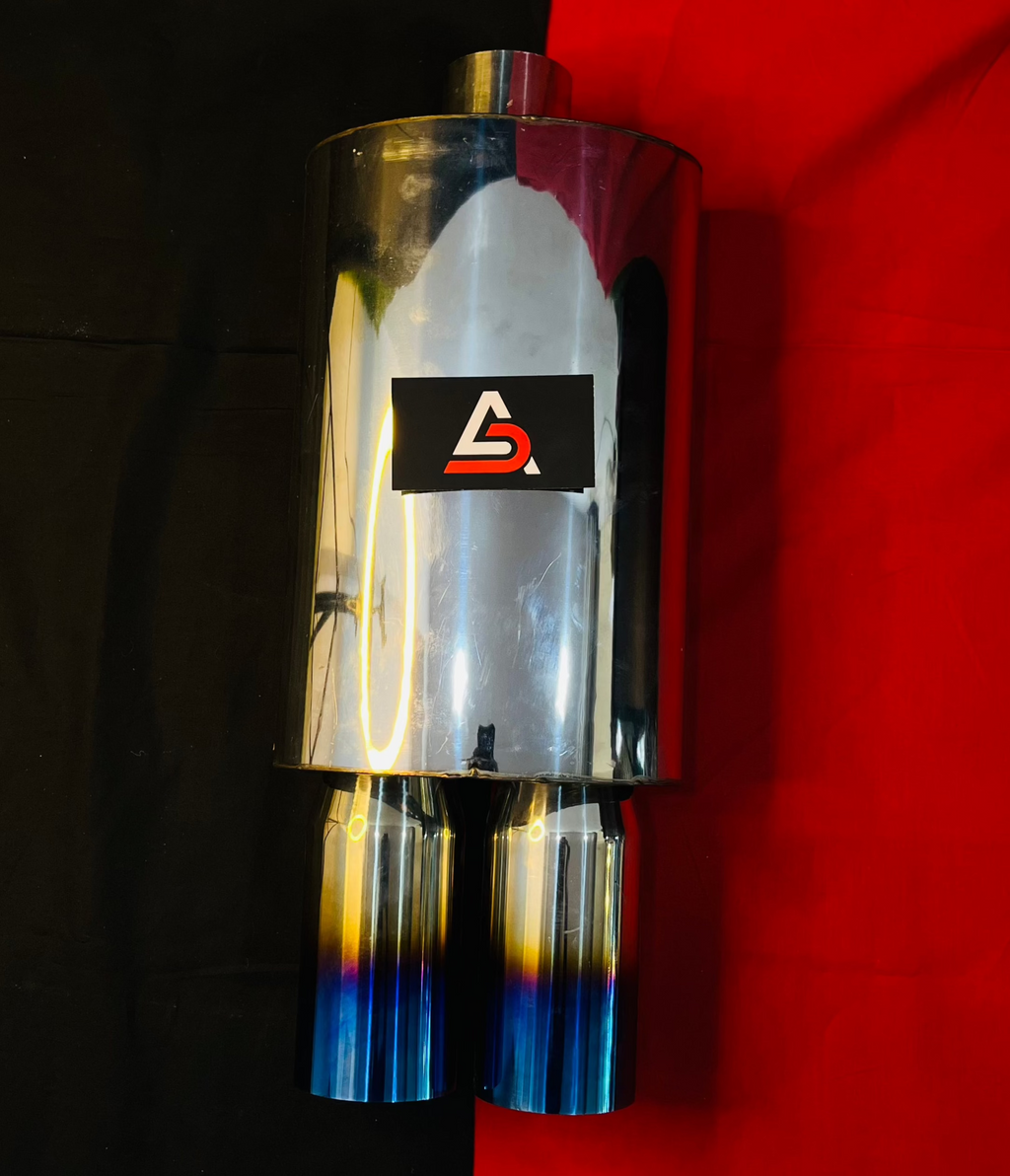 Remus Dual Tip Valvetronic Exhaust | Burnt Carbon Titanium Tips