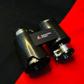M Performance Single Exhaust Show Tip | Carbon Fiber M Style Muffler Tip