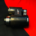 M Performance Single Exhaust Show Tip | Carbon Fiber M Style Muffler Tip