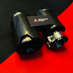 M Performance Single Exhaust Show Tip | Carbon Fiber M Style Muffler Tip
