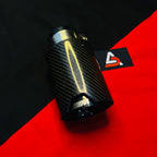 M Performance Single Exhaust Show Tip | Carbon Fiber M Style Muffler Tip
