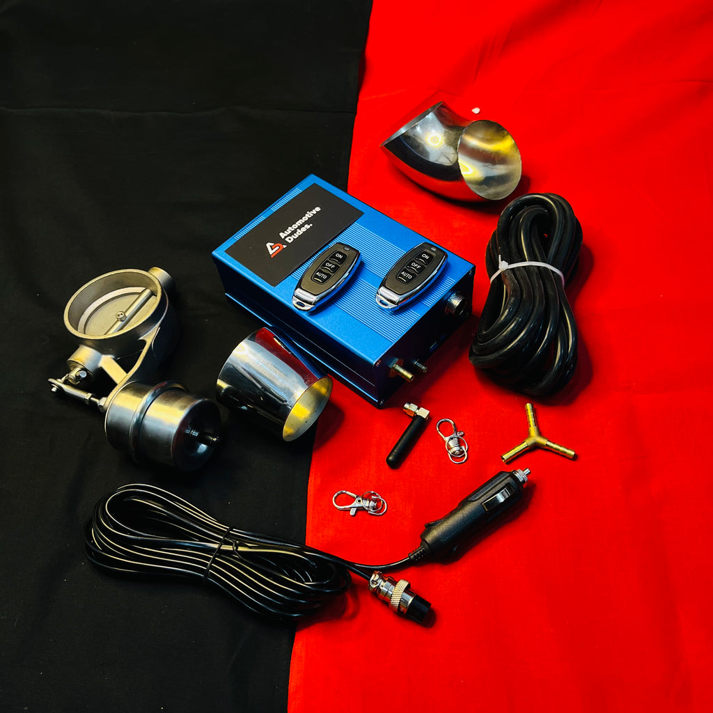 Valvetronic Remote Control Cut Off Exhaust Kit | Vacuum-Operated | Universal Fit