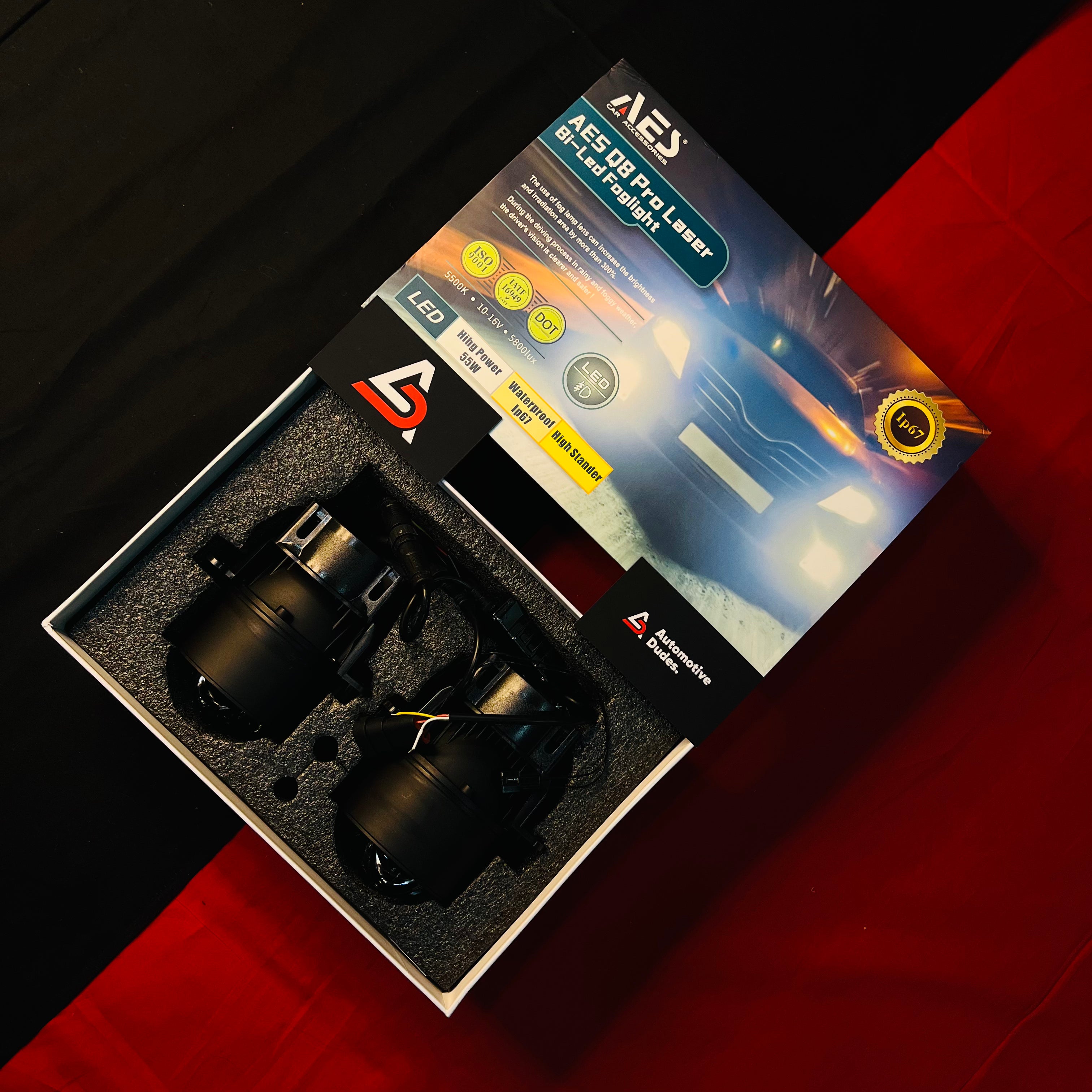 Car 3 Inch Laser Fog Lamps (Blue Lens)