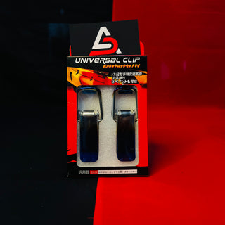  Car Bumper Lock Clips Kit Silver
