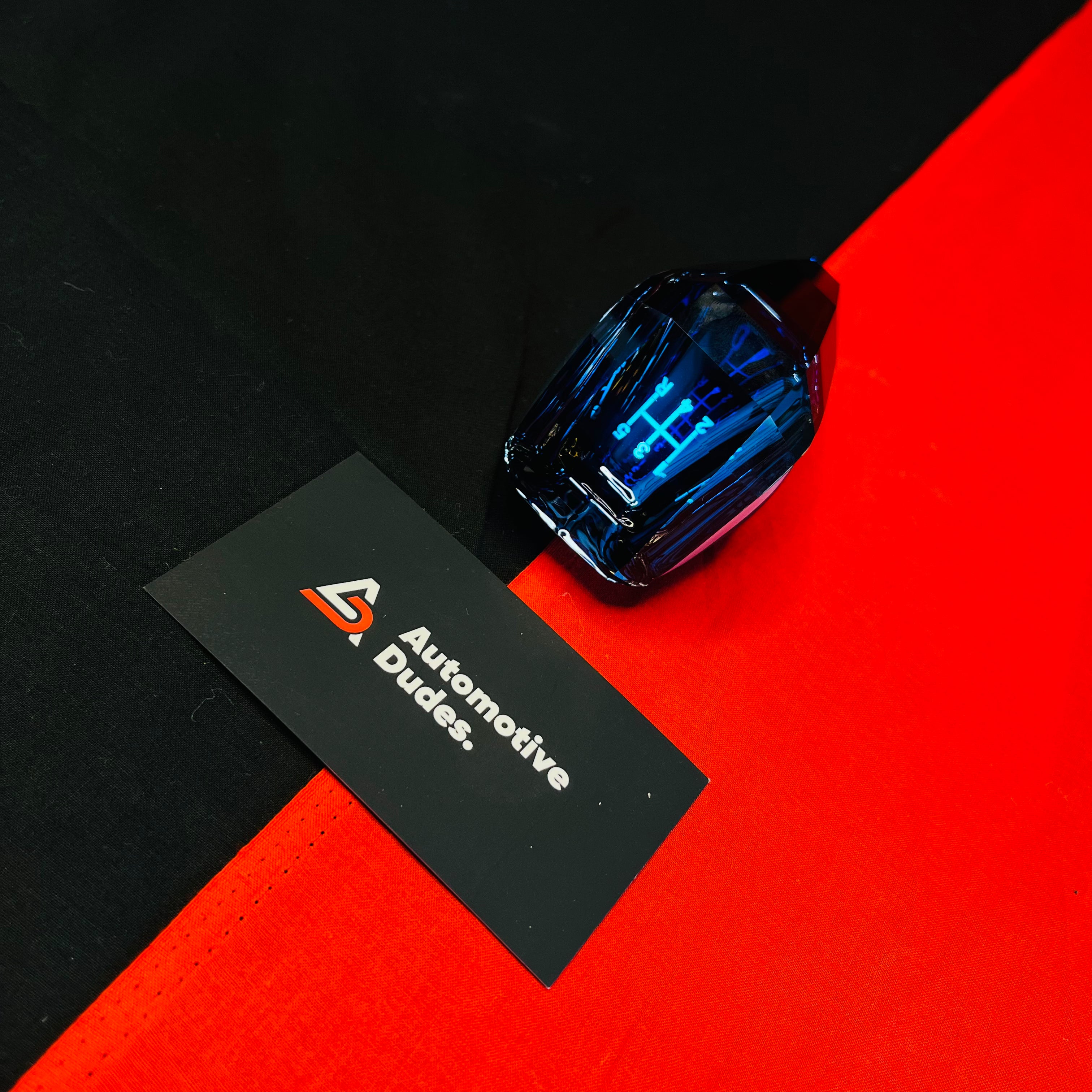 Crystal LED Shift Knob with Touch Sensor Illumination