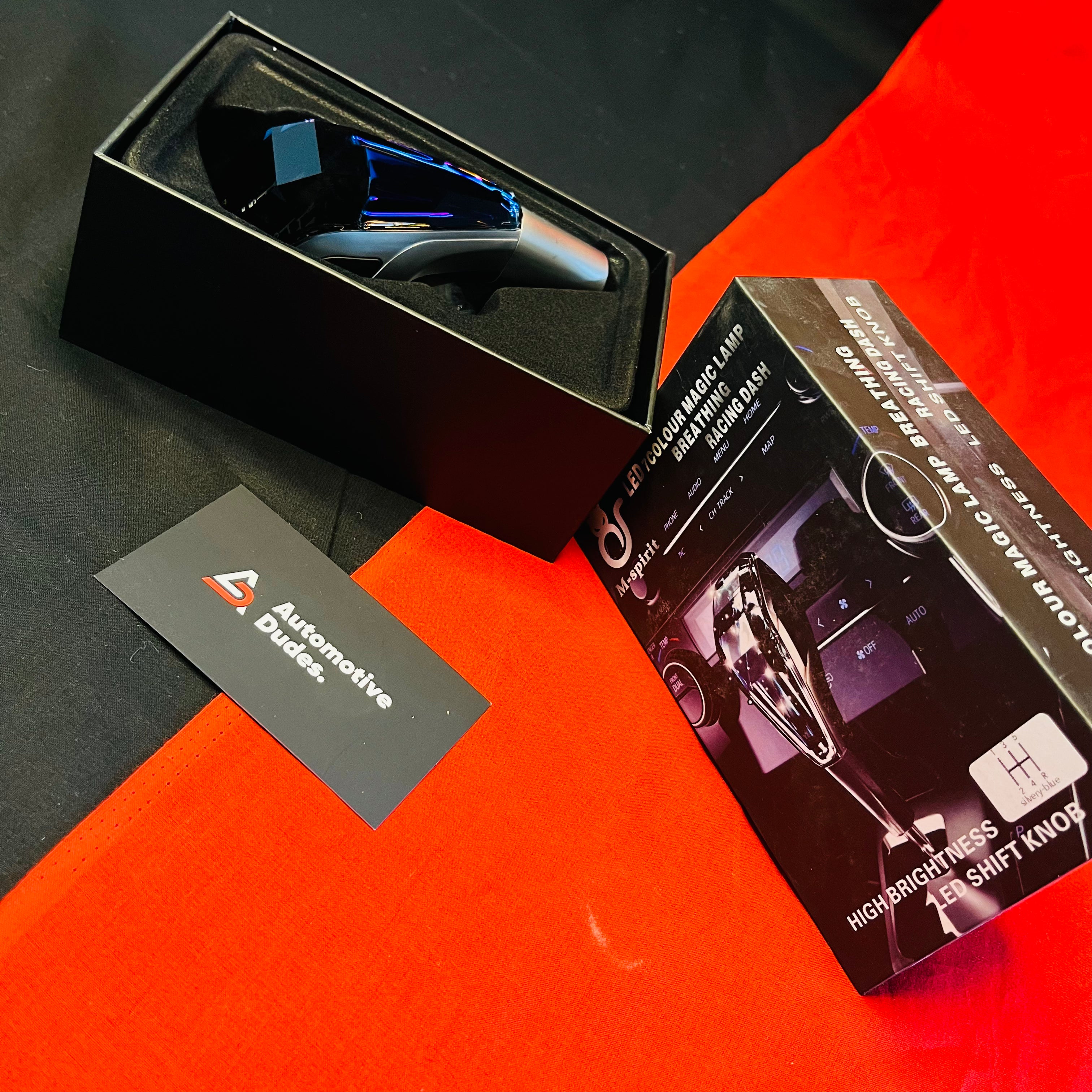 Crystal LED Shift Knob with Touch Sensor Illumination