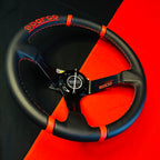 Sparco 14 Inch Carbon Edition Universal Steering Wheel