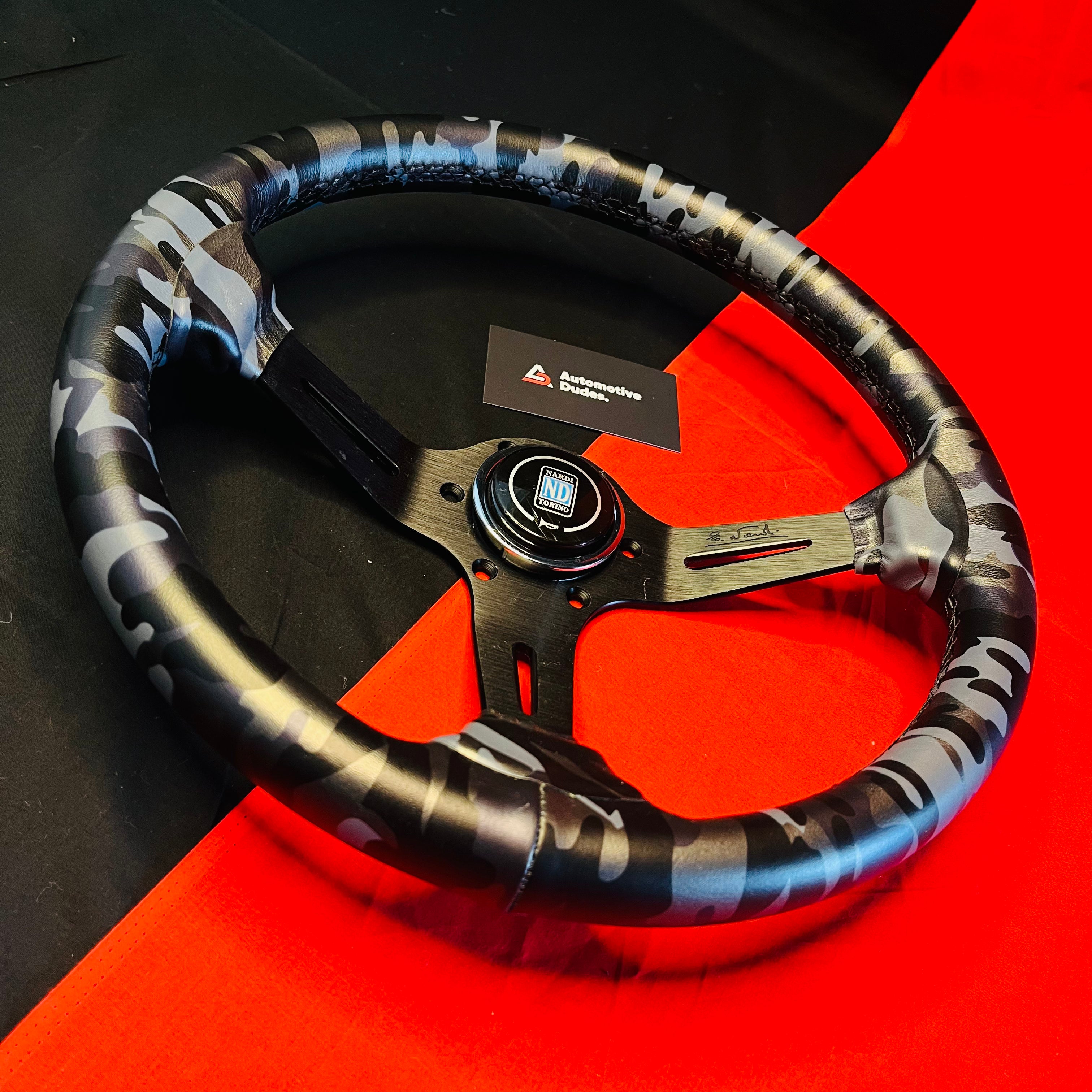 NARDI PVC 14 Inch Carbon Edition Universal Steering Wheel