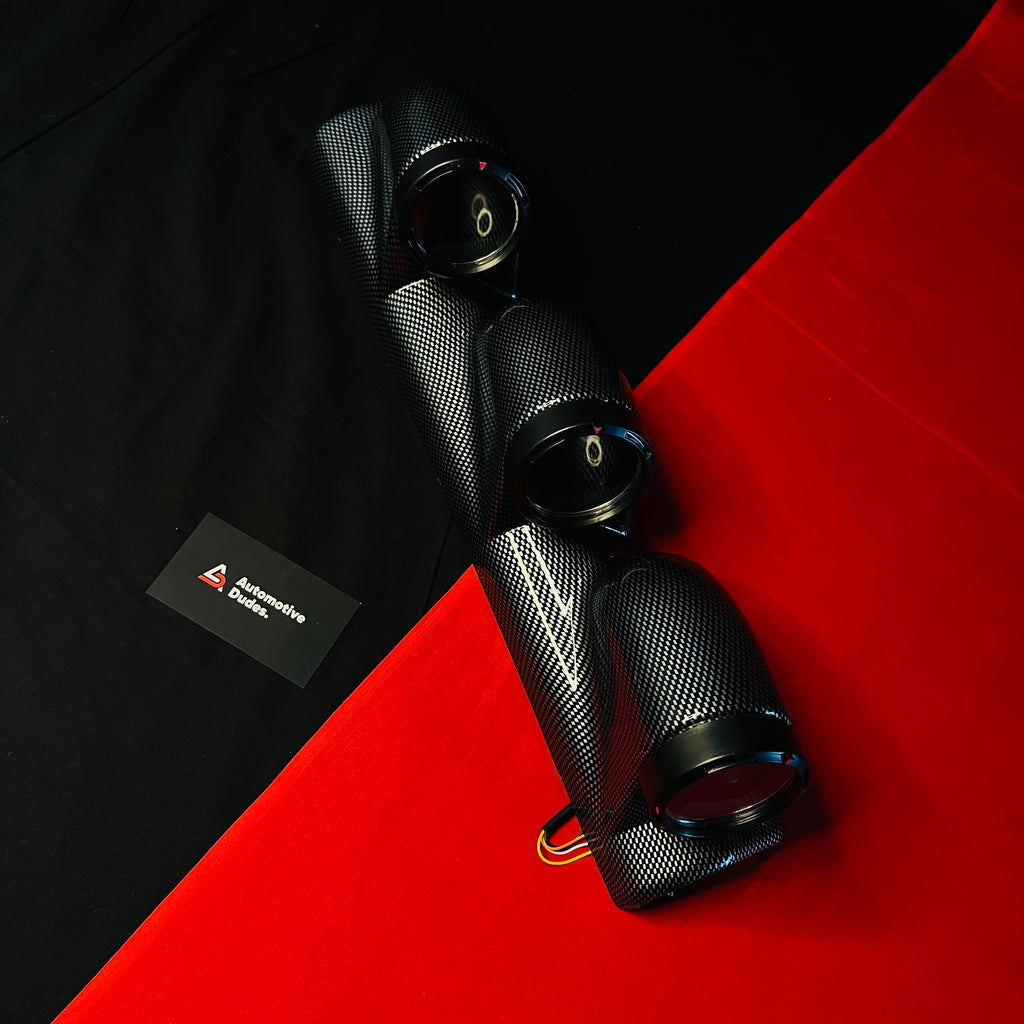 Defi Digital Pillar Meter Gauge (RPM, Water Temp & Voltage)