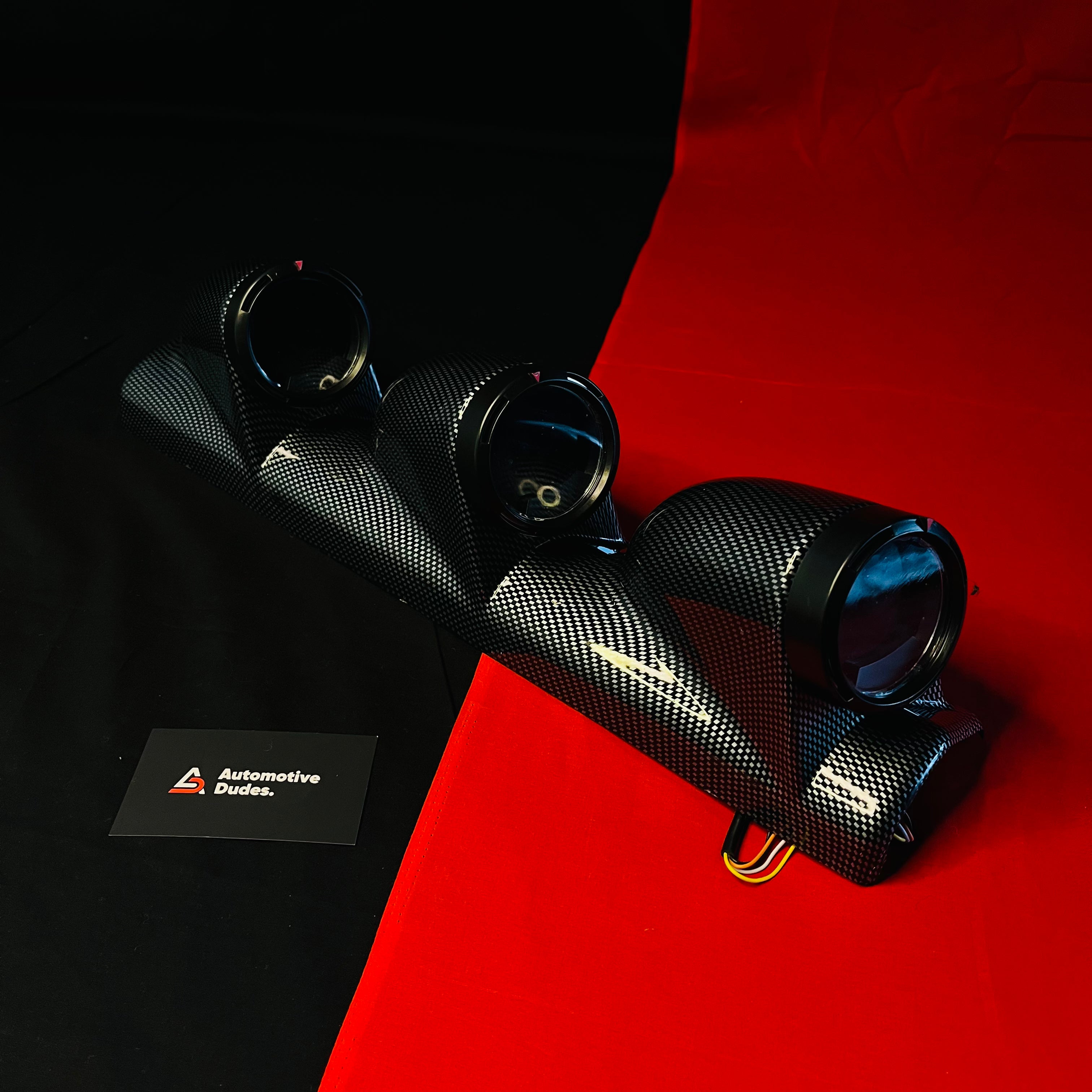 Defi Digital Pillar Meter Gauge (RPM, Water Temp & Voltage)