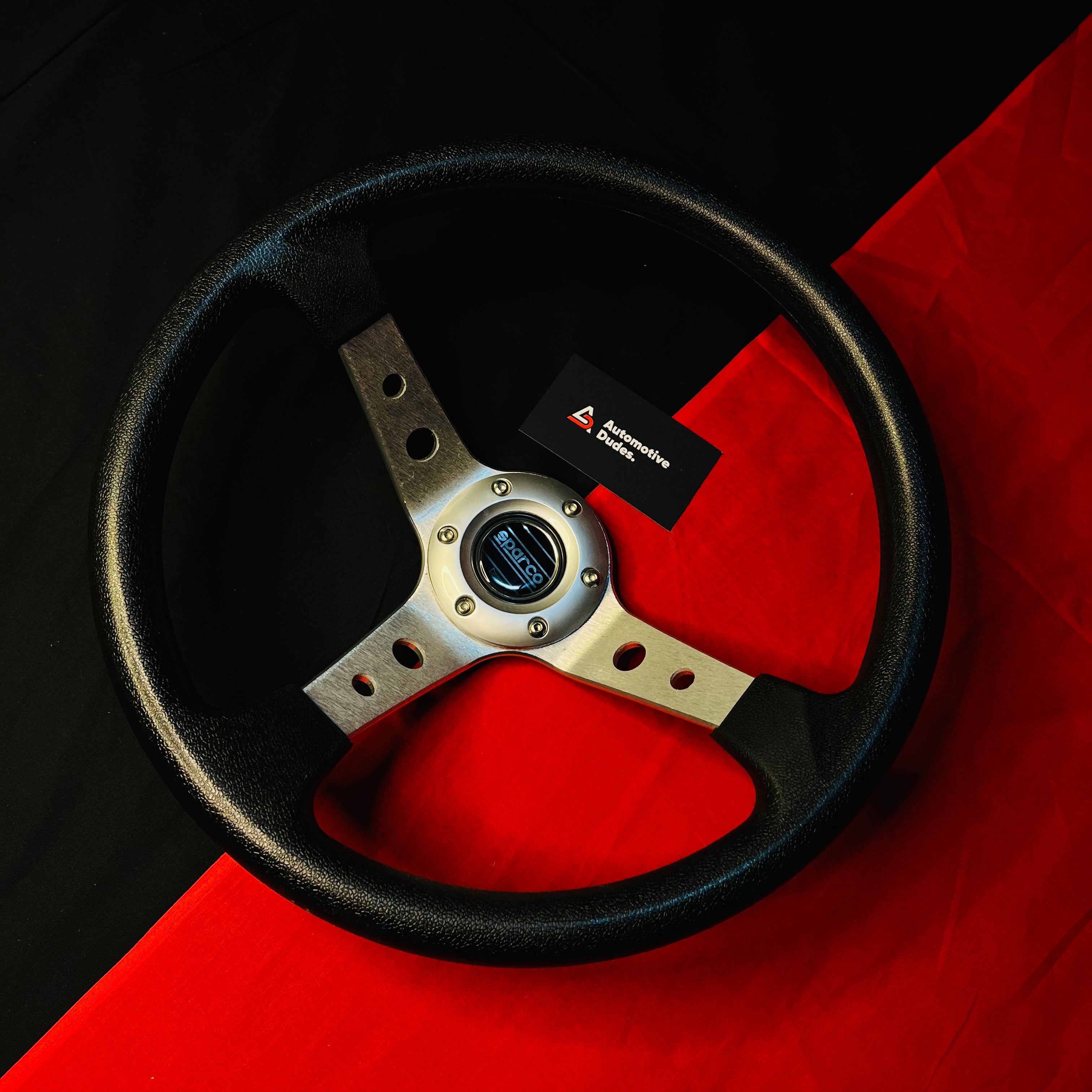 SPARCO 14 Inch Deep Dish Universal Steering Wheel