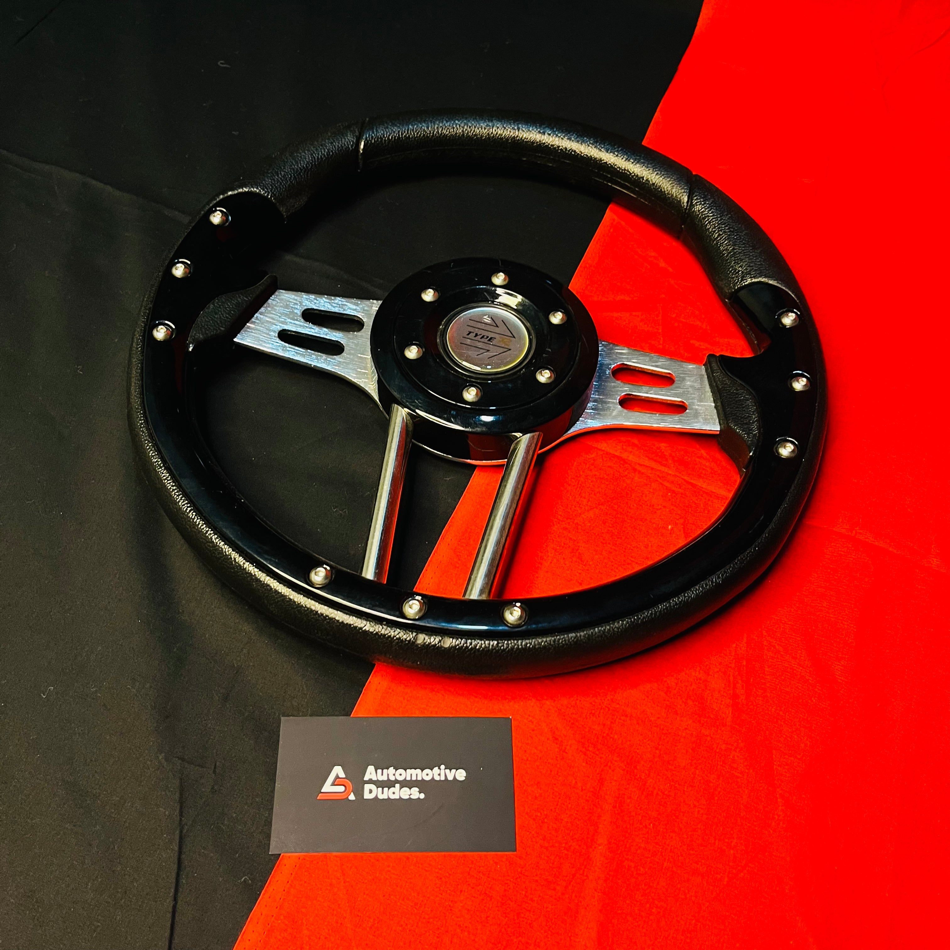 TYPE-R 13 Inch Universal Steering Wheel