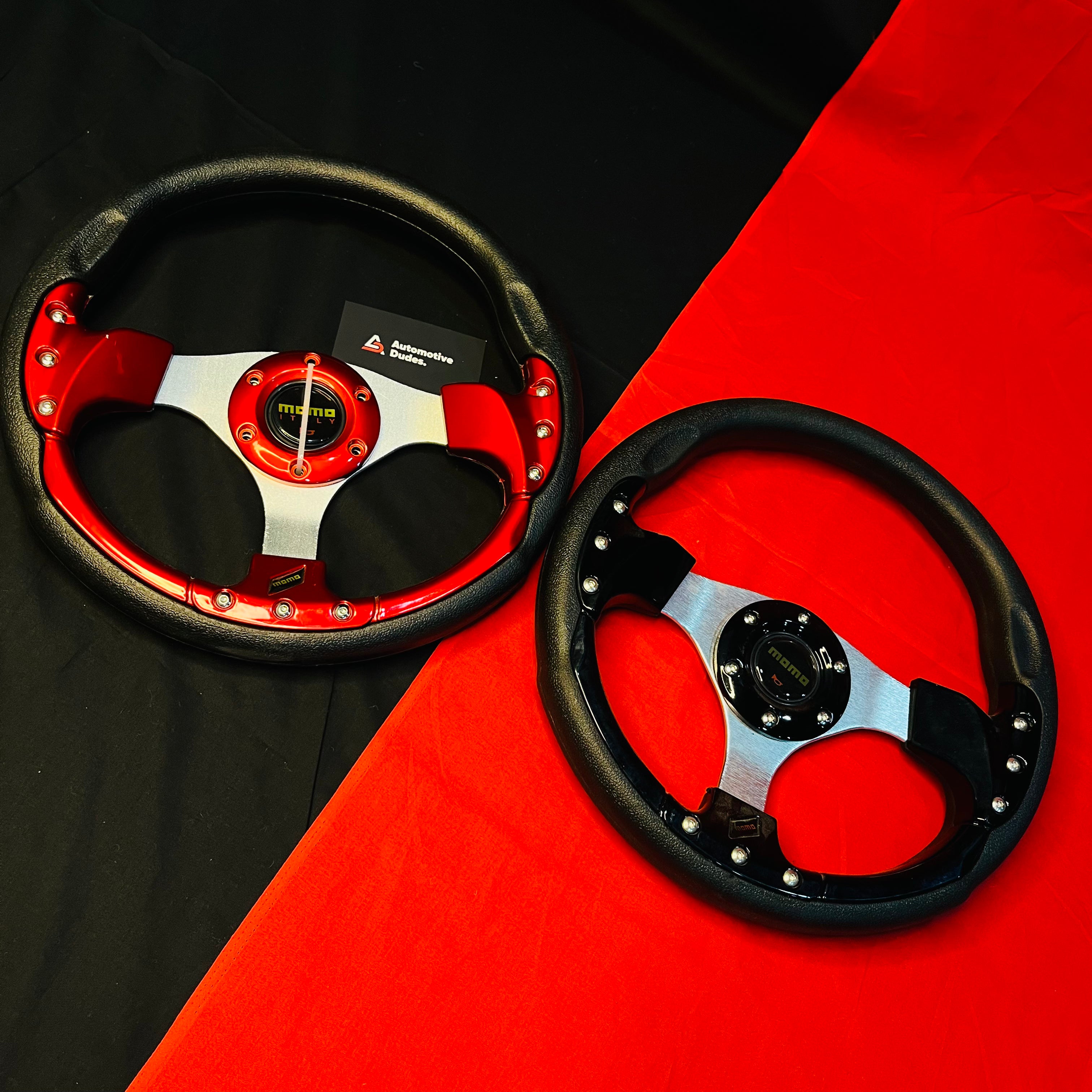 MOMO 12 Inch Round Universal Steering Wheel