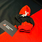 Gear Knob Hoodie Red and Black