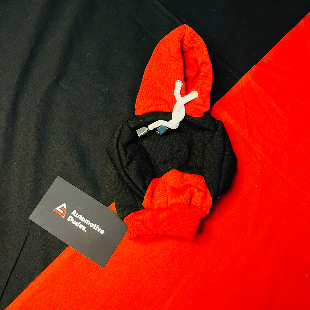  Hoodie Red and Black 