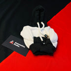  Hoodie White and Black