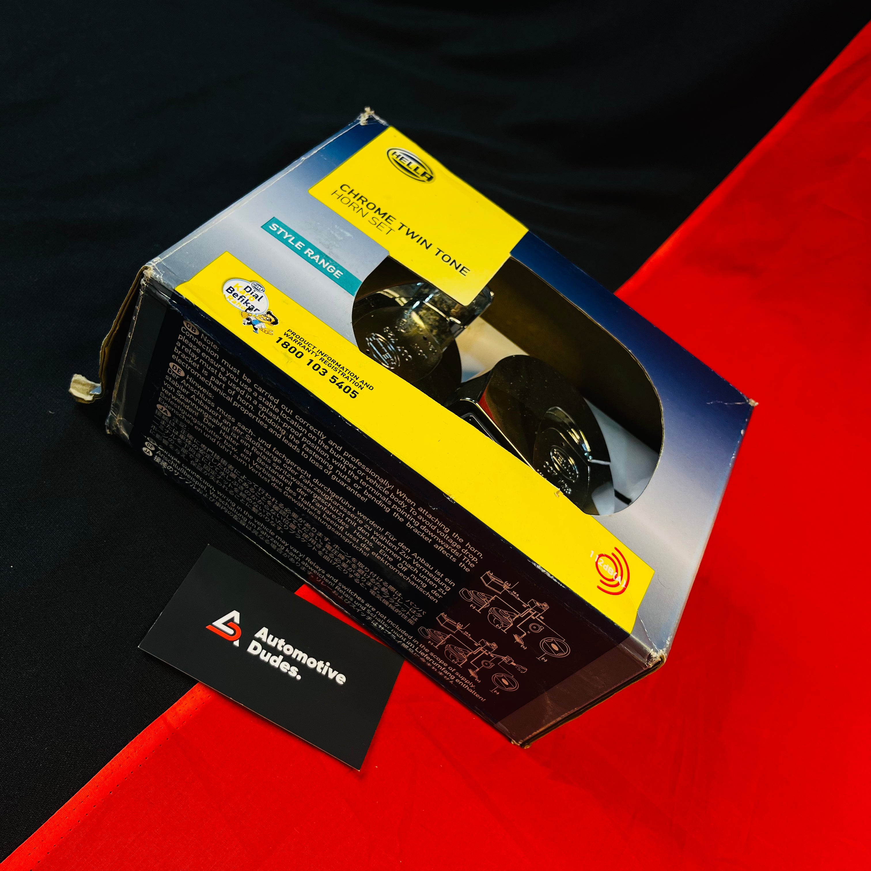 Hella Chrome Trumpet Horn Set