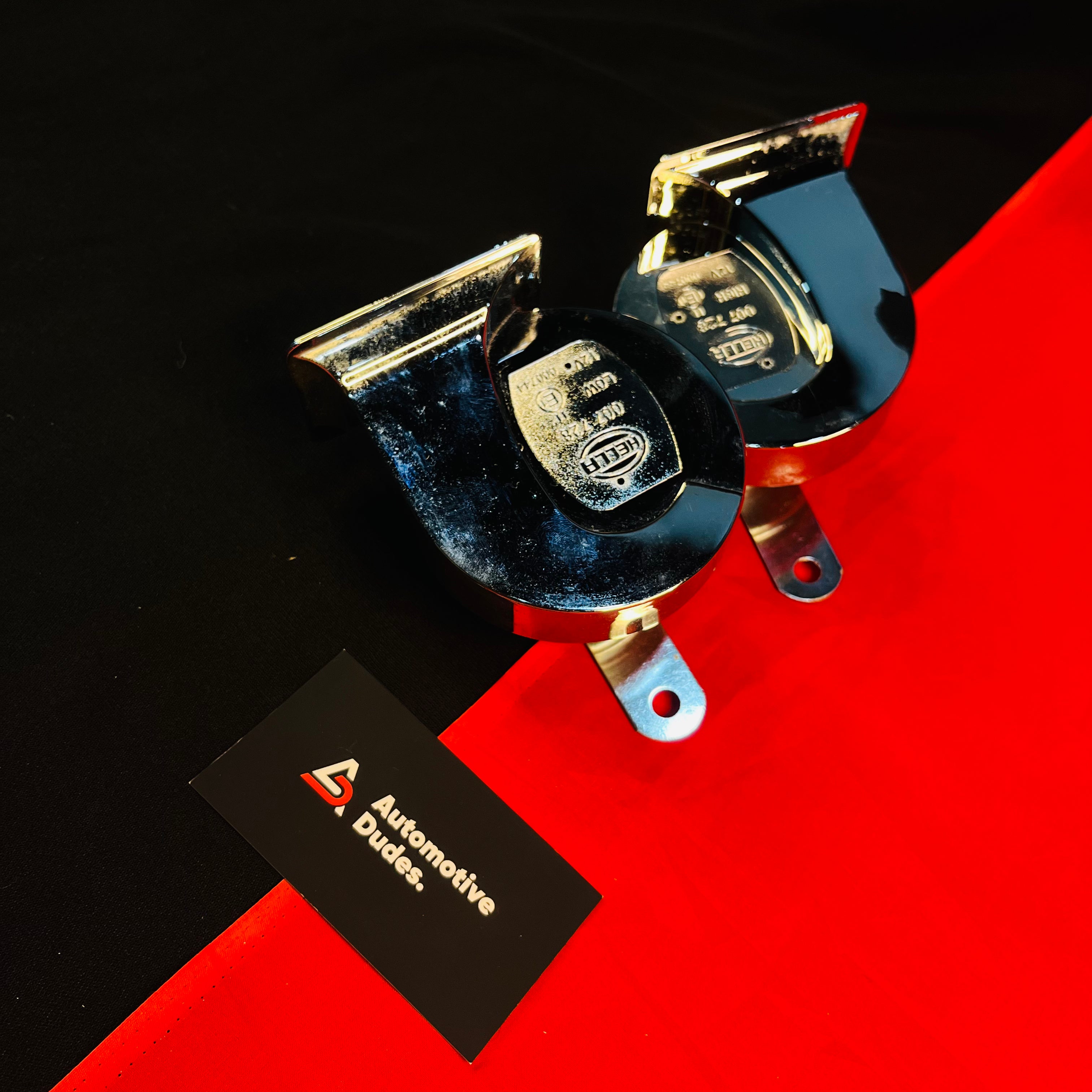 Hella Chrome Trumpet Horn Set