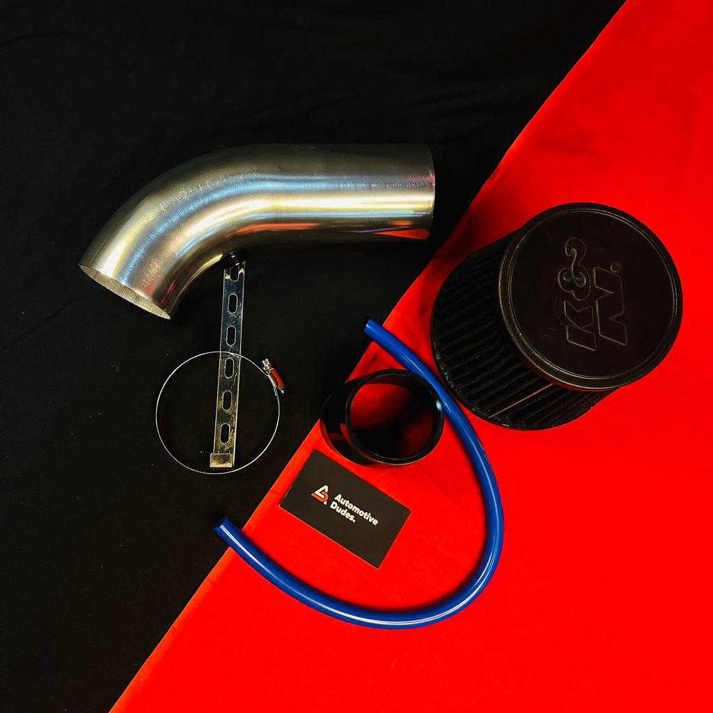 K&N Universal Conical Air Filter with 3-Inch Cold Air Intake Pipe