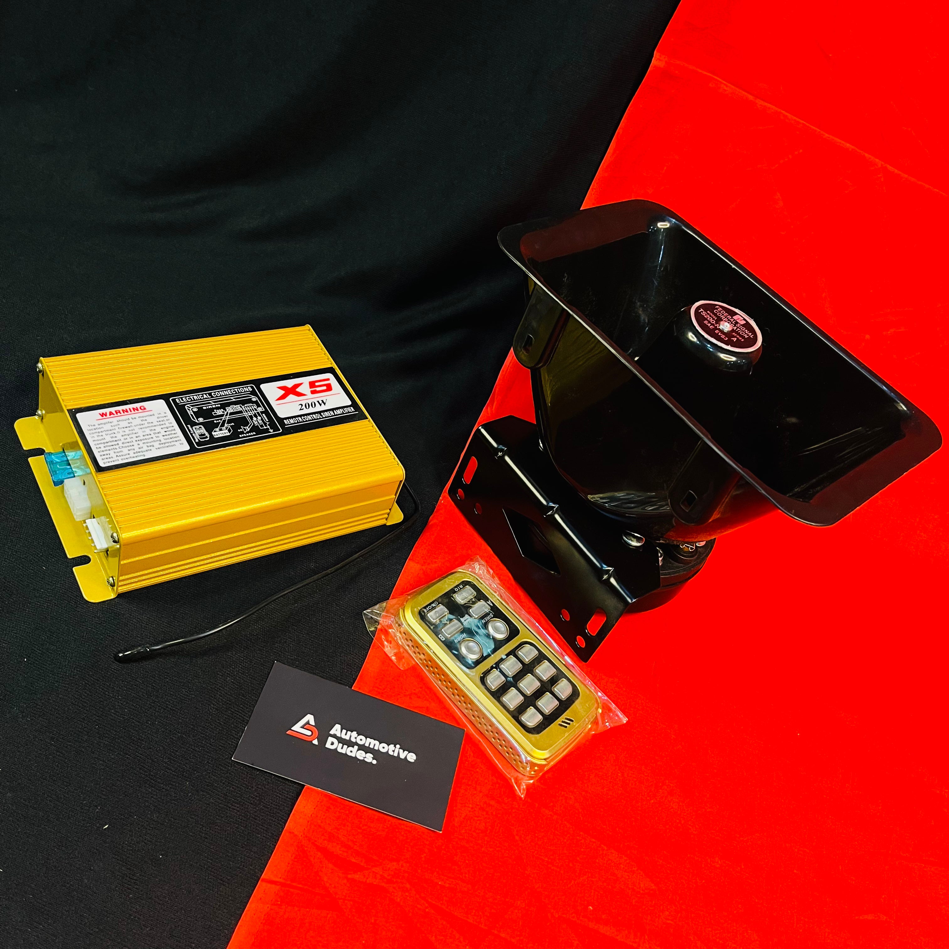 200 W Remote Controlled Federal Siren