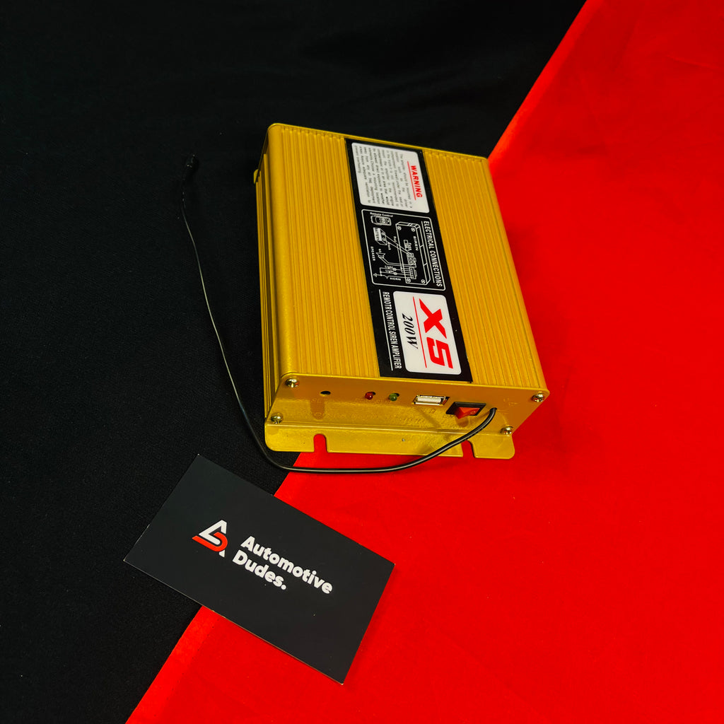 200 W Remote Controlled Federal Siren