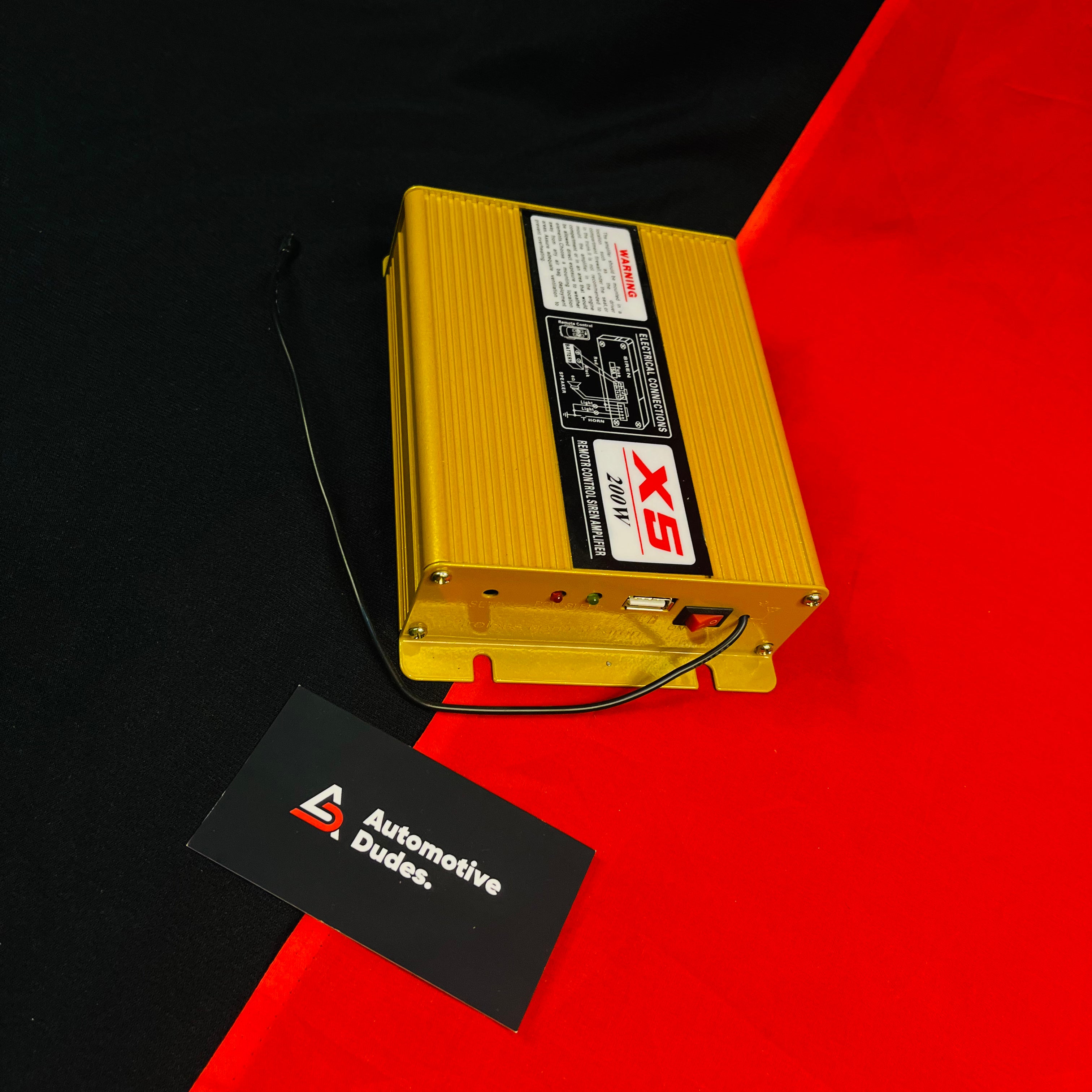 200 W Remote Controlled Federal Siren