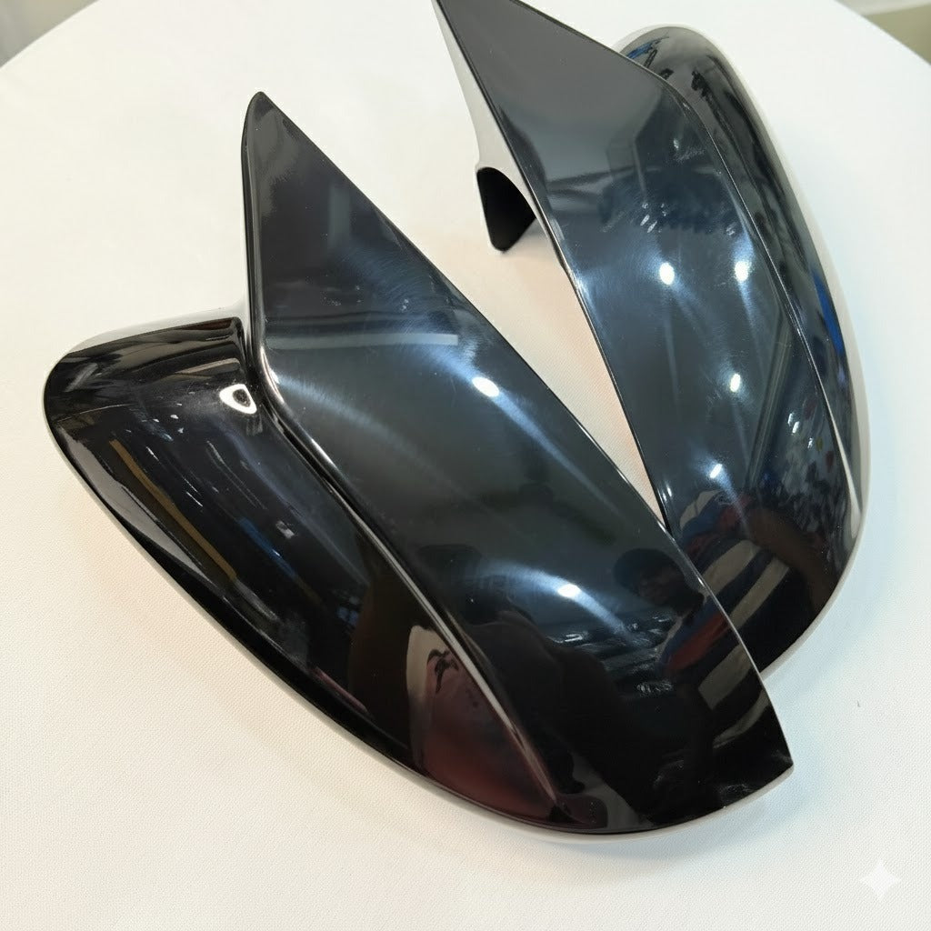 Batman-Inspired ABS Side Mirror Covers for Tata Punch, Nexon, Tiago & Tigor – Premium Aftermarket Fit