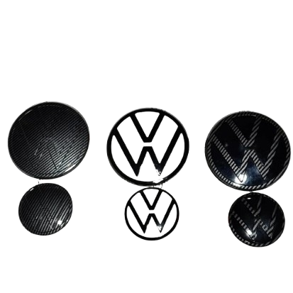 VW Virtus Replacement Logos (Set of 2) | VW Virtus Aftermarket Emblems